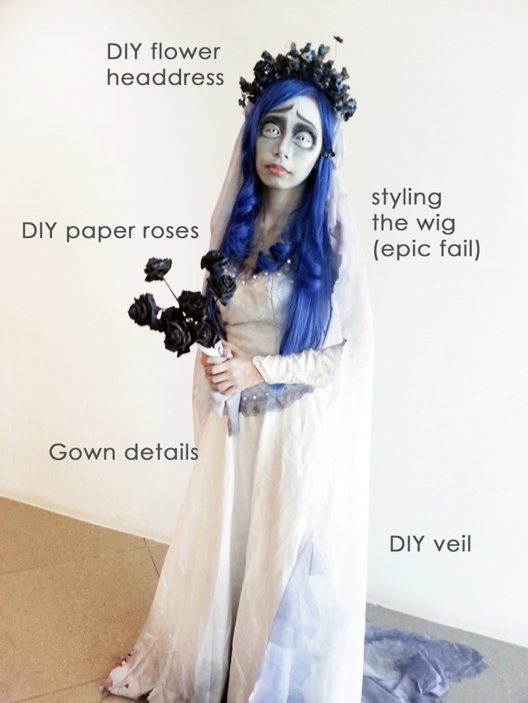 Image result for corpse bride diy costume